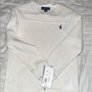 Polo by Ralph Lauren Cream Crewneck Sweater